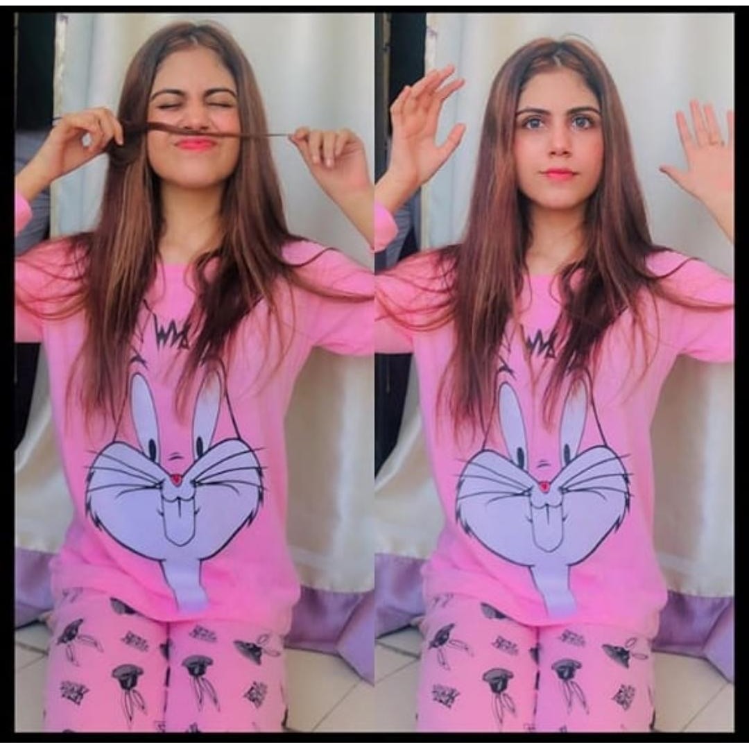 Pink Bugs Bunny Night Suit  (SP-55)