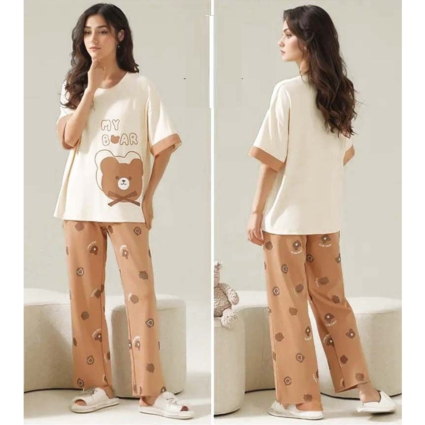 My Bear Printed Night Suit (SP-13)