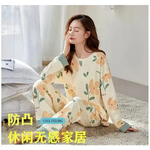 Flowers Printed Full Sleeves The Ultimate Dream Wear Sleep Suit