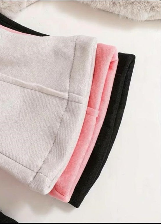 Pack of 3 Multi colours Kids Fleece Winter Trousers (OM-T101)